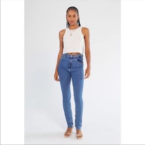 BDG High-Waisted Longline Girlfriend Jeans